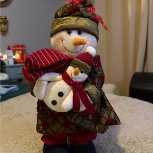 Festive Snowman Holiday Decor